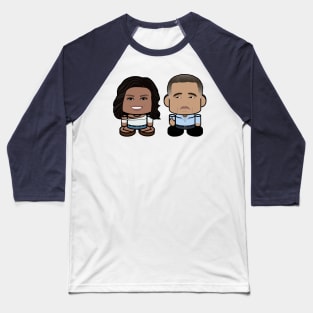 Mr. & Mrs. Obamabot POLITICO'BOT Toy Robot (Thumbs Up) Baseball T-Shirt